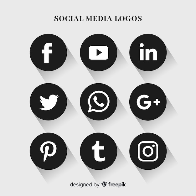 Social media logo collection