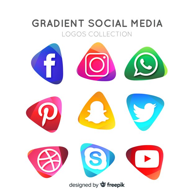 Social media logo collection