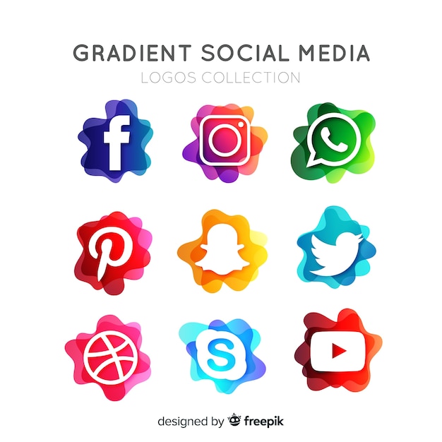 Social media logo collection