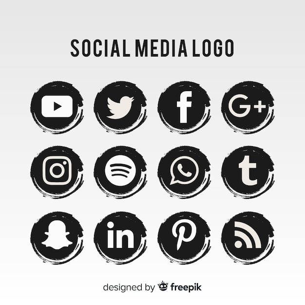 Social media logo collection