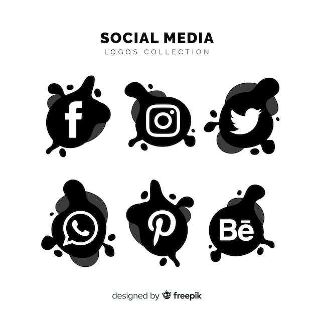 Social media logo collection