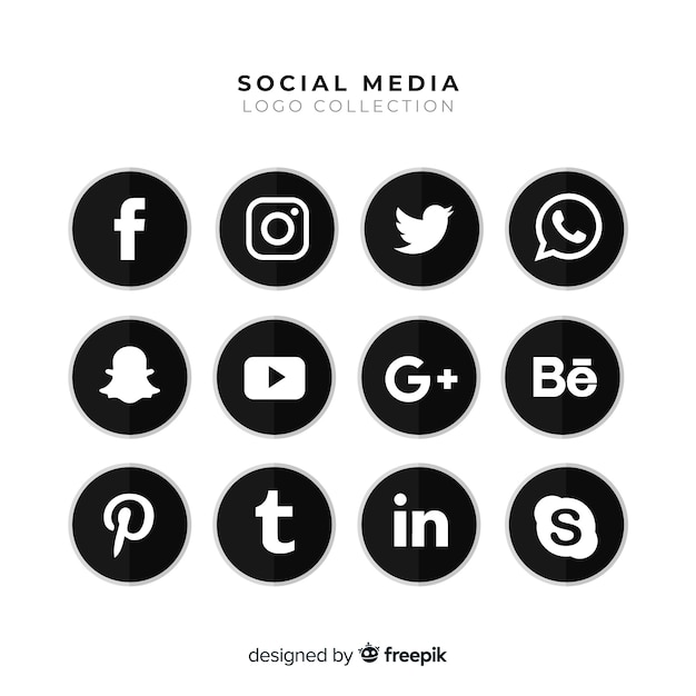 Social media logo collection