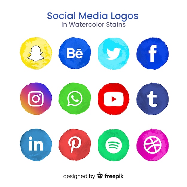 Social media logo collection