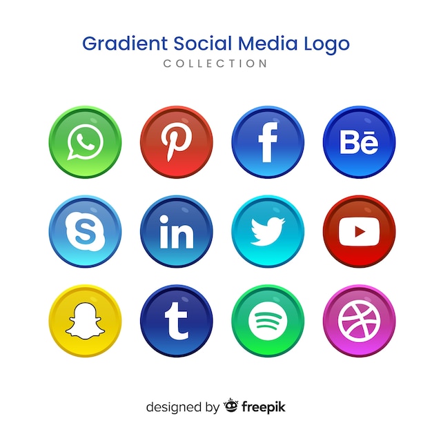 Social media logo collection