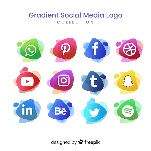 Social media logo collection