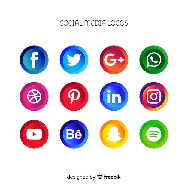 Social media logo collection