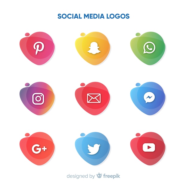 Social media logo collection