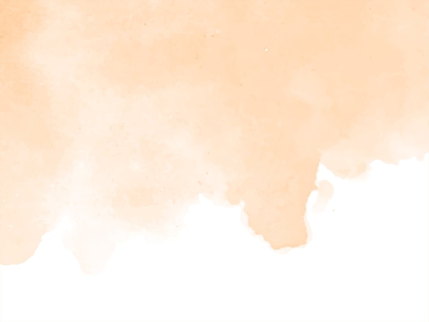 Soft brown color watercolor design background 