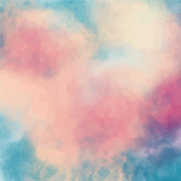 Soft watercolor background