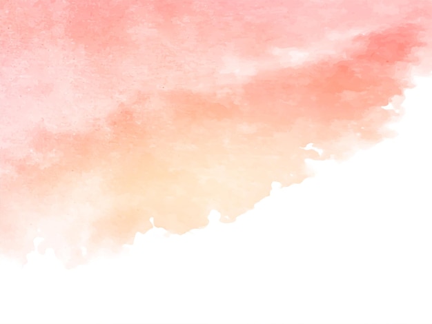 Soft watercolor design stylish texture