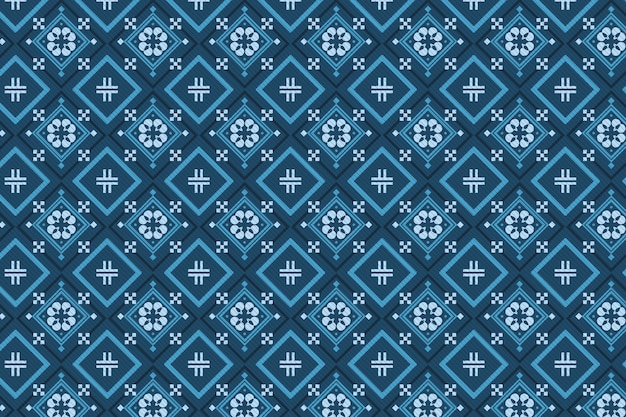 Free Vector songket pattern collection