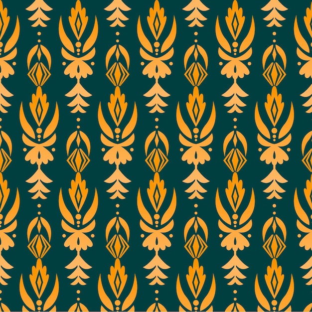 Free Vector songket pattern concept