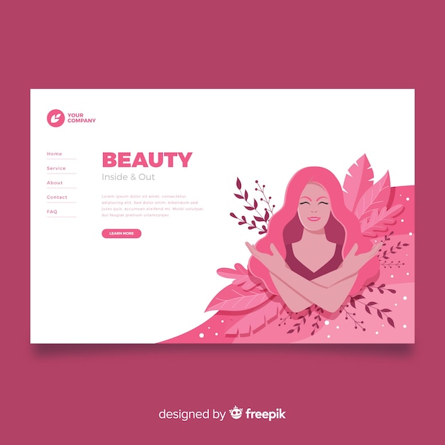 Spa landing page