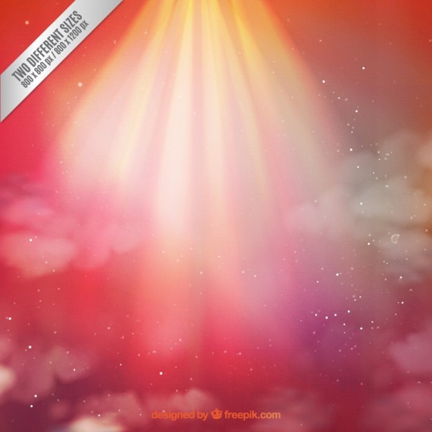 Free vector space background in red tones