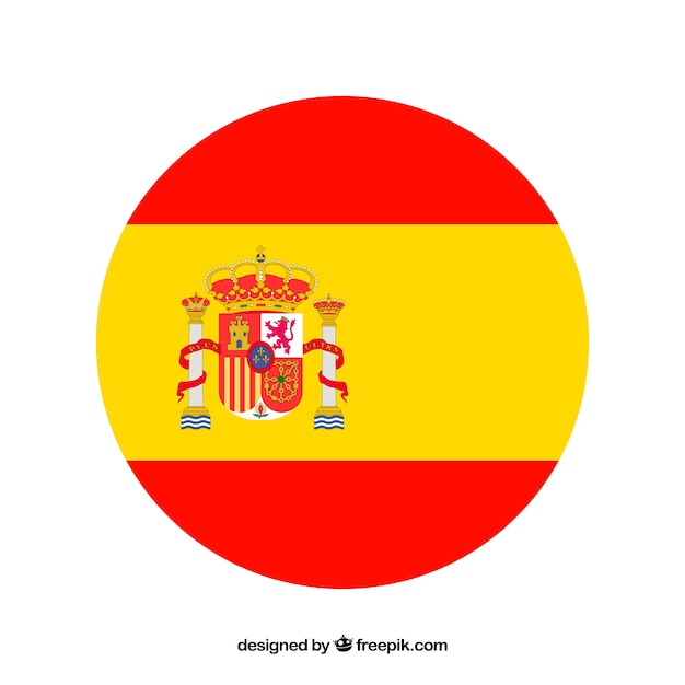 Free vector spanish flag background