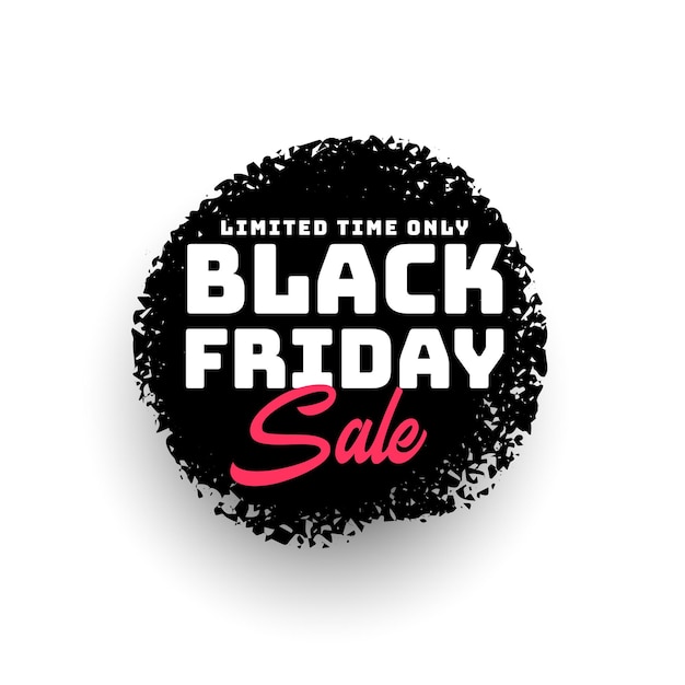 Special black friday sale grunge background