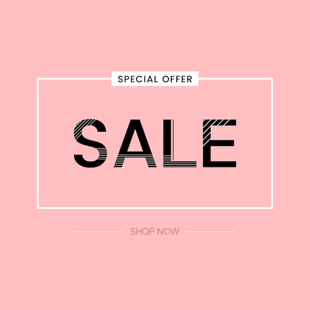 Special offer sale promotion vector