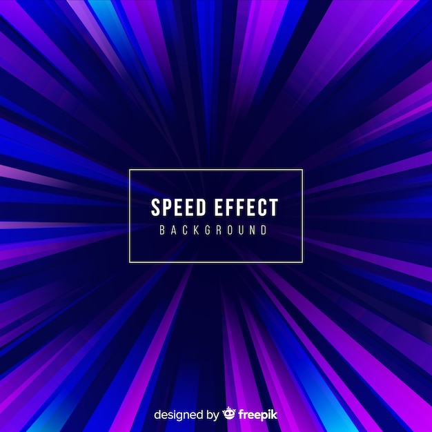 Speed effect background