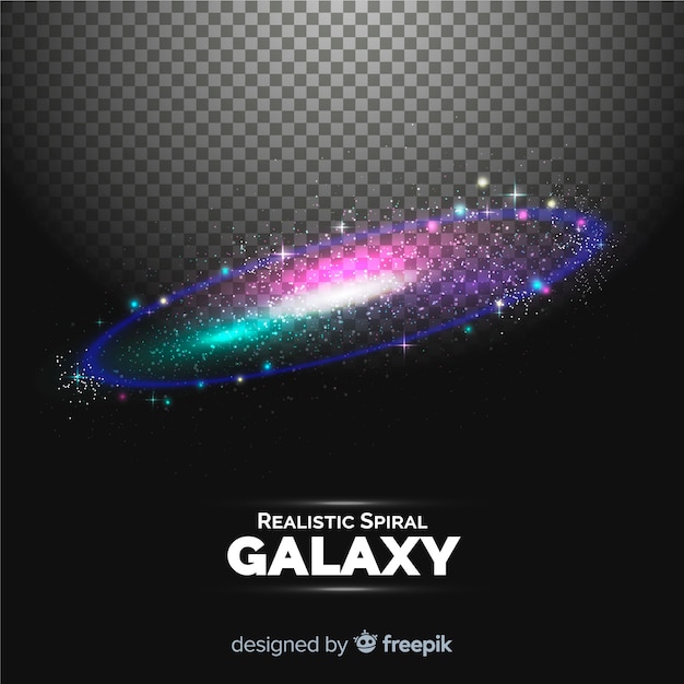 Spiral galaxy background