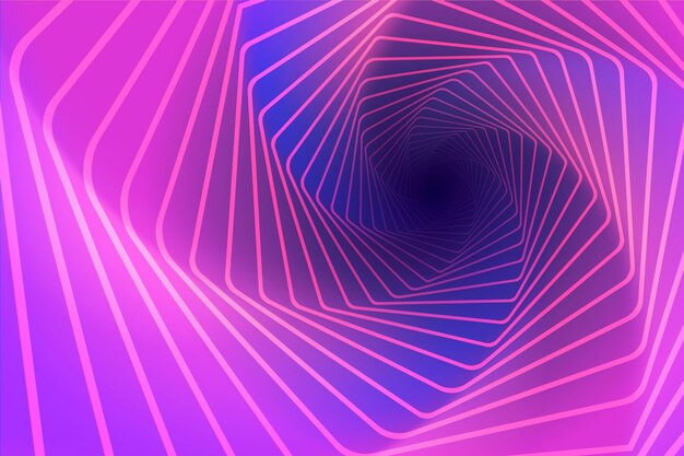 Spiral psychedelic optical illusion background