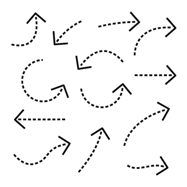 Split Lines Arrows