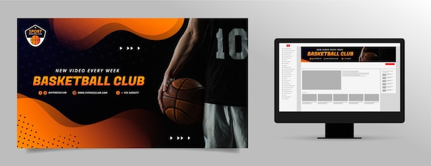 Sport club template design