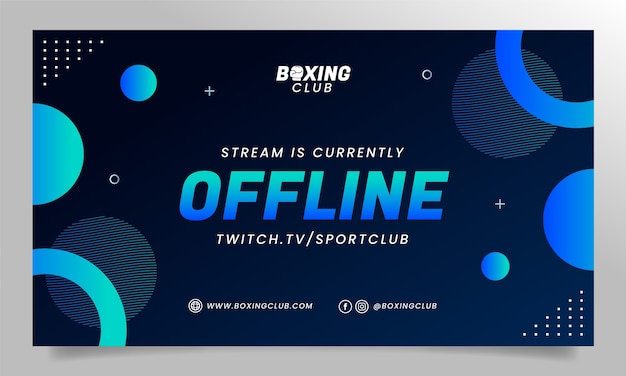 Sport club twitch background