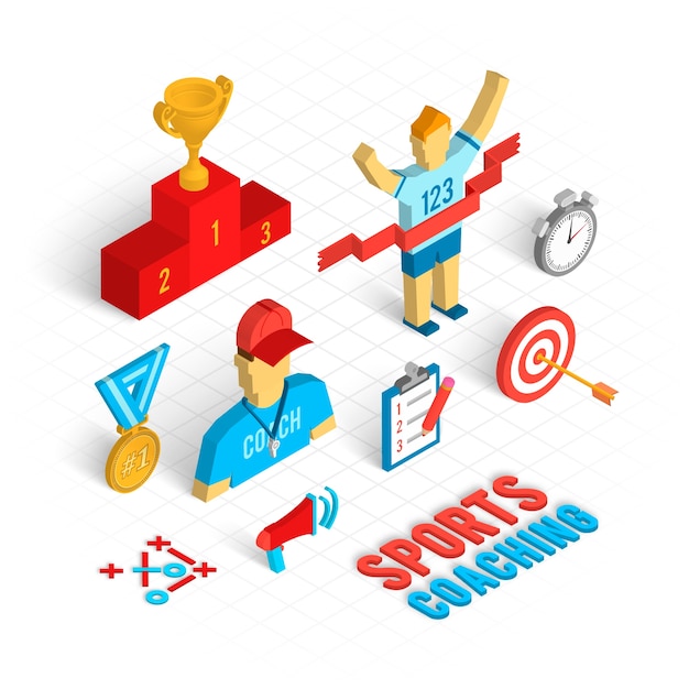 Sport Coaching Isometric Set