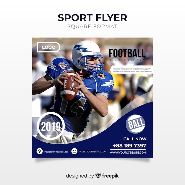 Sport flyer