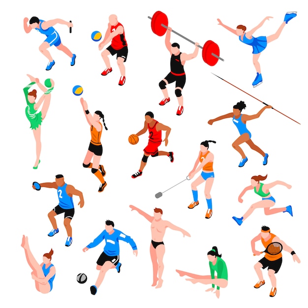 Sport Isometric Set