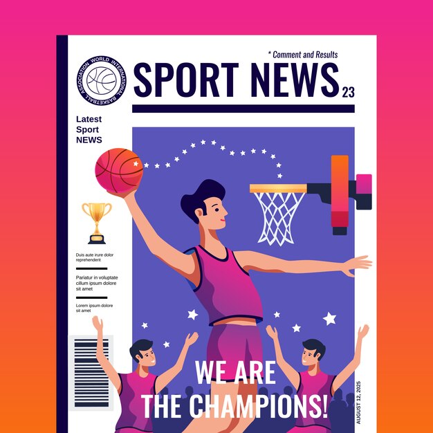 Sport News cover magazine