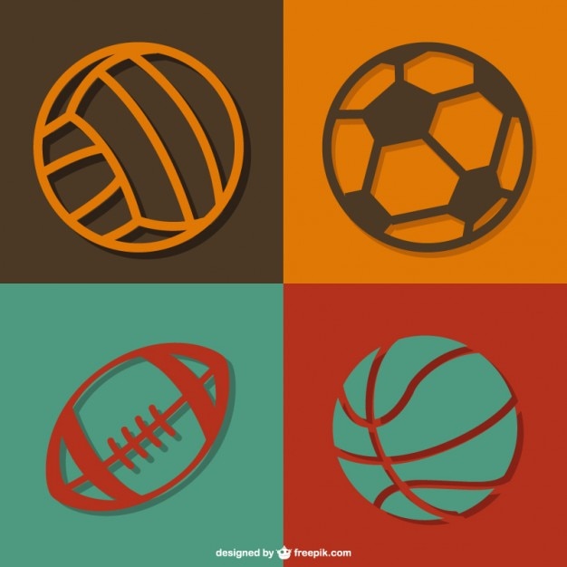 Free Vector sports balls