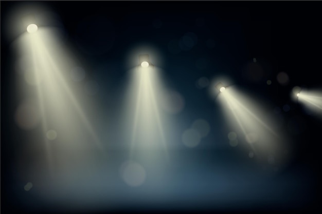 Free Vector spot lights background theme