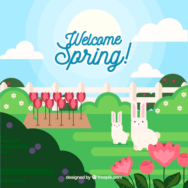 Spring background