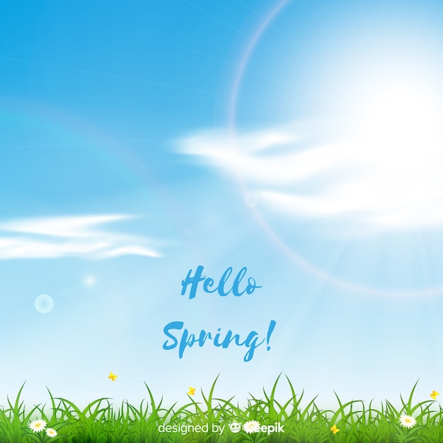 Spring background