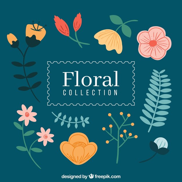 Spring flower collection