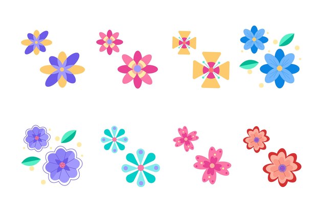 Spring flower collection