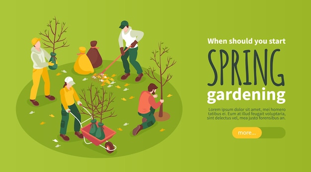 Spring Gardening Banner