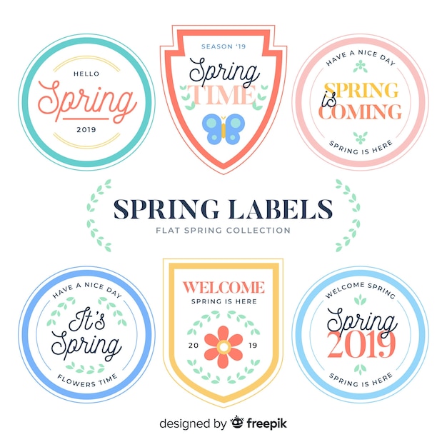 Spring label collection