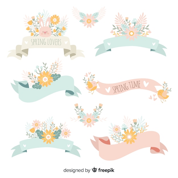 Spring ribbon collection