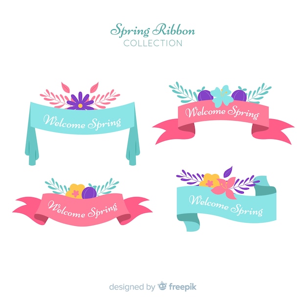 Spring ribbon collection