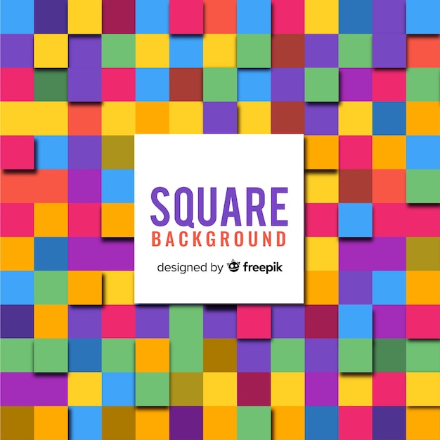 Square background