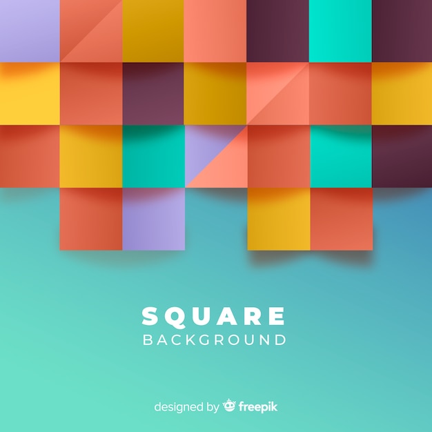 Square background