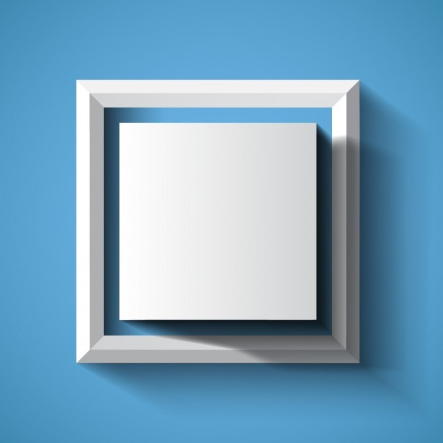 Squared web button