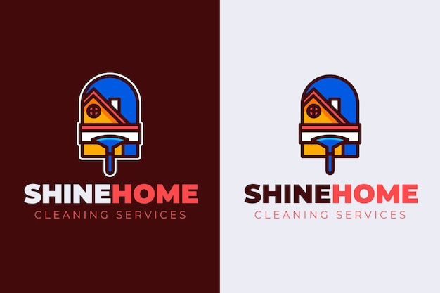 Free vector squeegee logo template