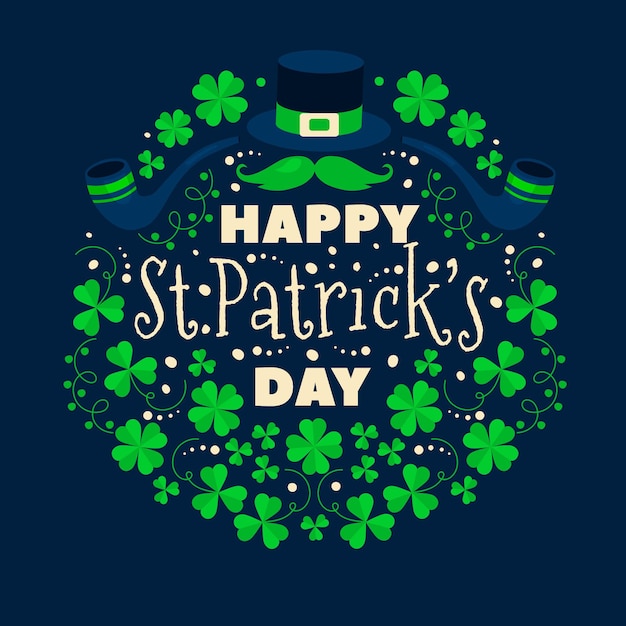 Free Vector st patrick day illustration