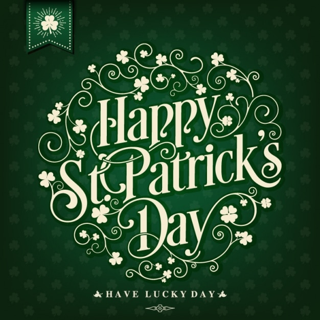 Free Vector st. patrick's day background design