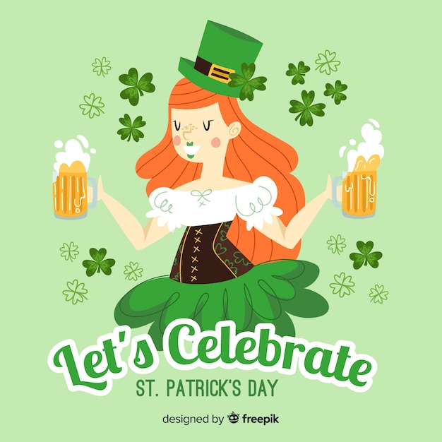 Free Vector st. patrick's day background