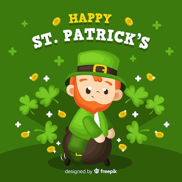 Free Vector st. patrick's day background