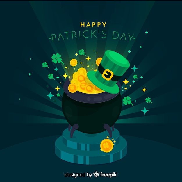 Free vector st. patrick's day background